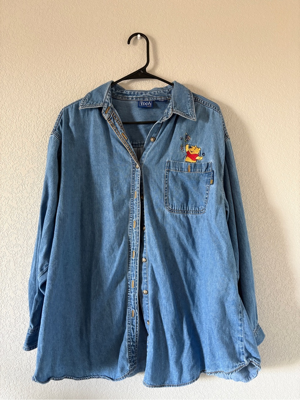 Winnie the Pooh Denim Button Down